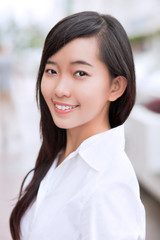 Young female student