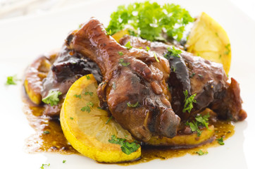 Zitronenhähnchen