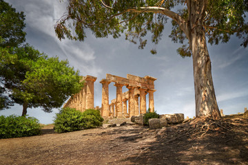 Temple ruins, Selinunte, Sicily, Italy