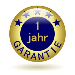 1 jahr garantie