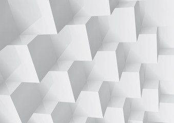 Obraz premium Streszczenie geometryczne tło ułożone sześcian, zmiana kolorów
