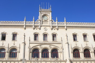 Rossio station in Lisbon, Portugal