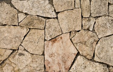 Background of stone wall texture