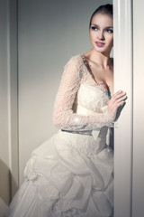 Fototapeta premium girl in a dress