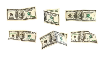 collection of different images of notes on white background