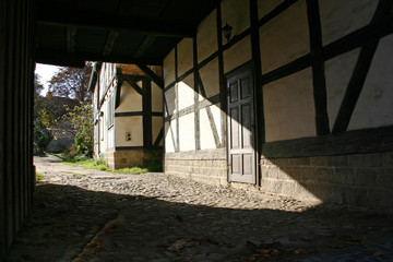 Fackwerk in Quedlinburg