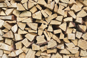 Wood pile
