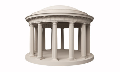 Obraz premium Rotunda classic, Doric order