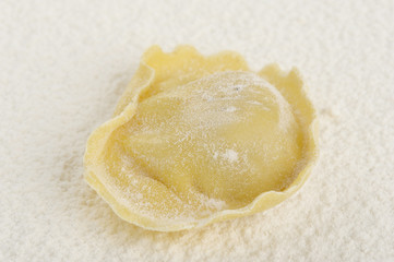 Fresh pasta uncooked