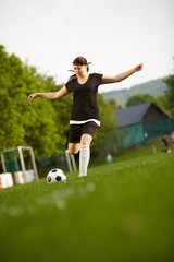 Fußballerin