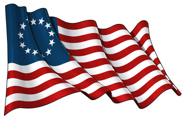 USA Betsy Ross flag