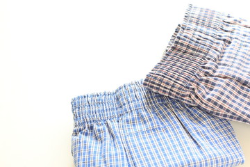 No brand new Kid underpants on white background