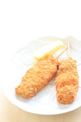 Japanese cuisine, deep fried Kushiage