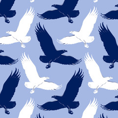cartoon eagle background