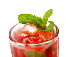 berry  cocktail  closeup