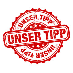 UNSER TIPP Stempel