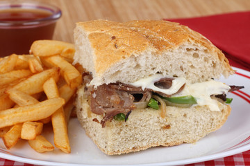 Roast Beef and Cheese Sandwich