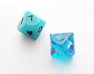 Dados de diez caras