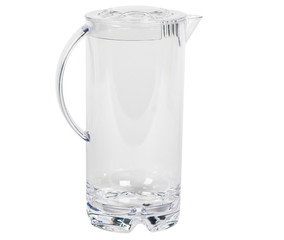 transparent water decanter