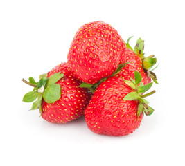 Handful of strawberries