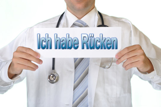 R&uuml;ckenschmerzen