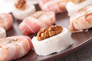 assortment of fresh cheese