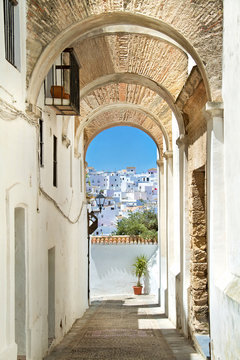 White village in andalucia