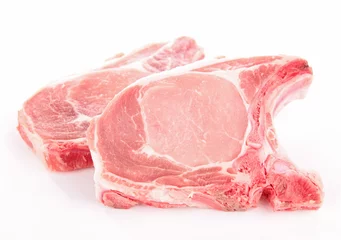 Crédence de cuisine en verre imprimé Viande raw meat
