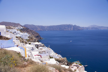 Fototapeta na wymiar santorini dekoracje