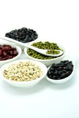 Organic Food - Red Kidney Bean; Job's Tears; and Green Bean 