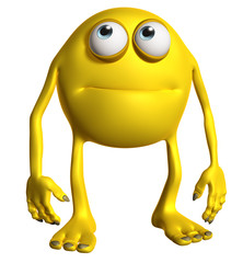 Fototapeta premium cartoon monster