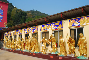 Buddhist temple, Pai Tau, Hongkong