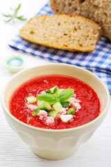 Beet root soup