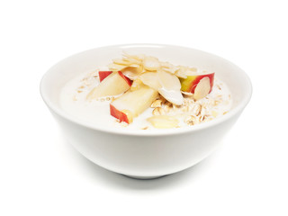 Muesli mit Milch
