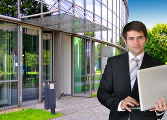 Geschäftsmann im Anzug