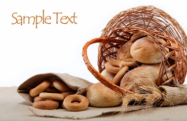 Fresh breads for a variety of sacking.