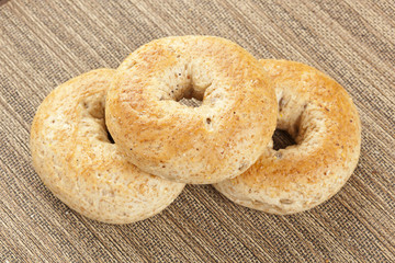 Homemade Fresh Whole Grain Bagel