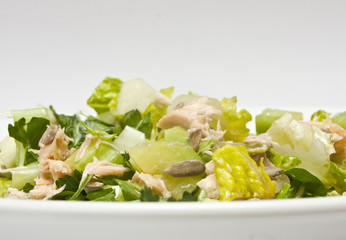 closup of salad