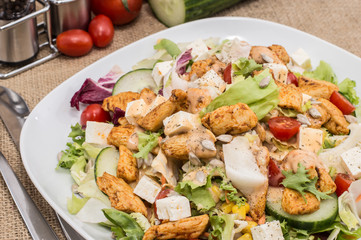 Chicken Salad (Macro View)