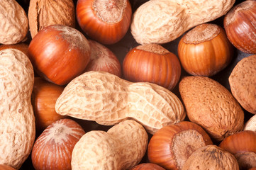 Mackro picture of nuts