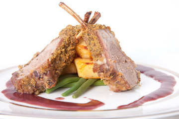 Rack of lamb
