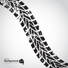 tire track background