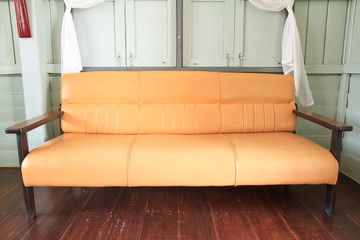 Old vintage sofa