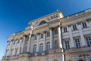 Fototapeta na wymiar Staszic Palace, Warsaw, Poland