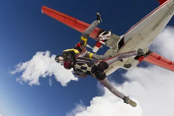 Gardinen Skydiving photo © German Skydiver