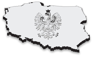 Poland Emblem1 - obrazy, fototapety, plakaty