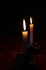 Kerzen abend