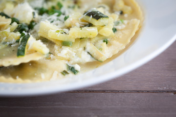 Pasta mit Zucchini