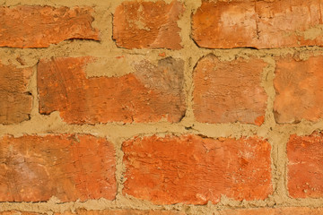 Background of vintage rough brick texture