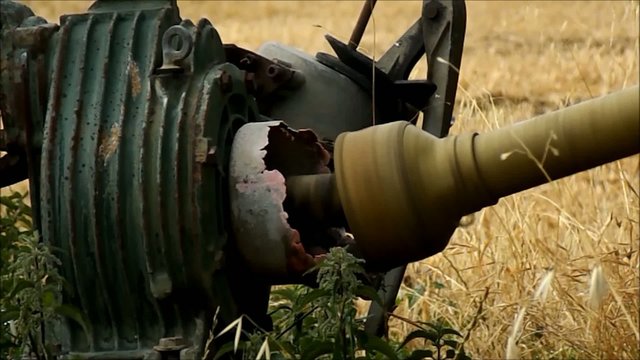 pompa ad acqua per mulino a vento (primo piano)